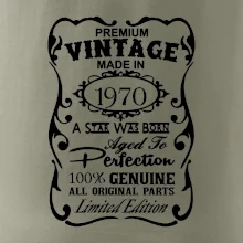 Vintage Etiketa - 1970