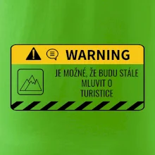 Warning mluvení - turistika