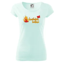 Hasičská holka - oheň a sekera