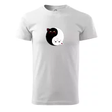 Kočky jin jang barevné