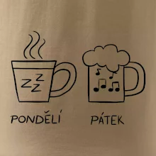 Pondělí Pátek - Kafe Pivo Pondělí Pátek - Kafe Pivo