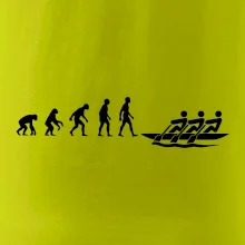 Evoluce veslování 3 lidi