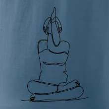 Jóga v sedu jedním tahem