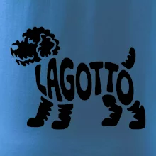 Lagotto nápis v těle