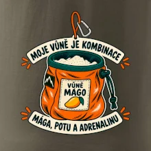 Vůně mága potu a adrenalinu