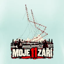 Liblice B demolice dvou stožárů moje 11 září dramatický potisk