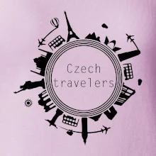 Czech Travelers jednobarevný