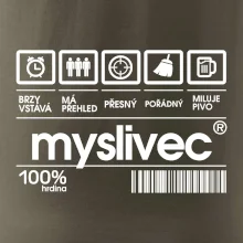 Čárový kód myslivec