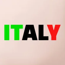 Italy Nápis Italy Nápis