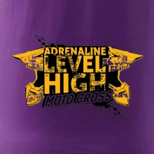 Motocross adrenaline level high