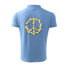 Peace symbol kopretiny