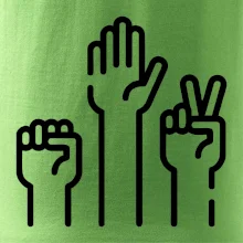 Kamen nůžky papír ikony