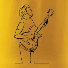 Kytarista jedním tahem