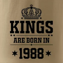 Kings are born in 1988