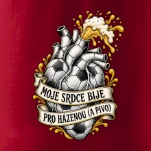 Moje srdce bije pro házenou a pivo