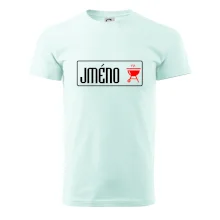 Triko na grilování s vlastním jménem