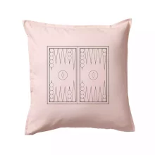 Backgammon černobílý