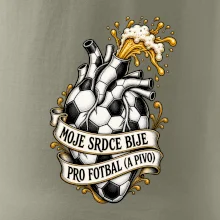 Moje srdce bije pro fotbal a pivo