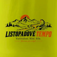 Listopadové tempo horská cesta pro sportovce