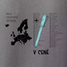 Můj cestovní seznam - Evropa
