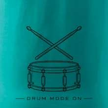 Drum mode on - jednoduchý buben s paličkami