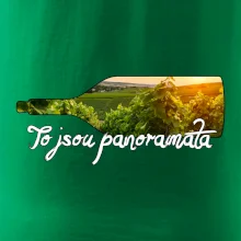 To jsou panoramata vinice