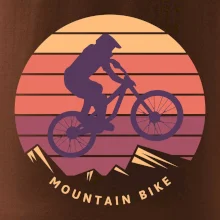 MTB barevné kolo západ slunce