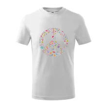 Peace symbol lístečky