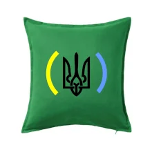 Ukrajina trojzubec s barvami