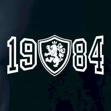 Narozeninový motiv - znak - 1984