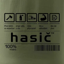Čárový kód - Hasič