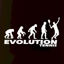 Evoluce tenis kluk