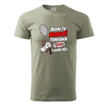 Badmintonová raketa není tenisová