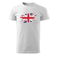 Britská vlajka roztrhaná