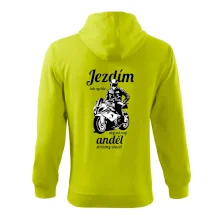 Silniční motorka - jezdím tak rychle, aby mi můj anděl strážný stačil