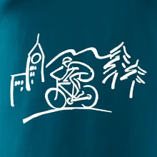 Cyklista na výletě