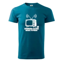 Svoboda slova nemá vypínač retro televize