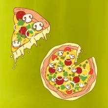 Pizza + Pizza kousek