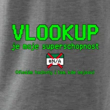 Vlookup moje superschopnost
