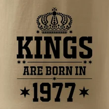 Kings are born in 1977