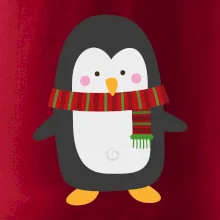 Tučňák se šálou