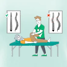 Fyziologické zakřivení páteře