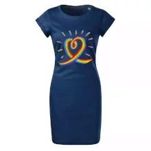 Srdce pride duha kreslená