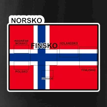 Norsko vlajka další státy