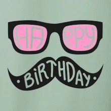 Mustache narozeniny - brýle