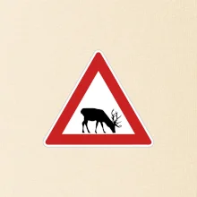 Dopravní značka - Pozor los