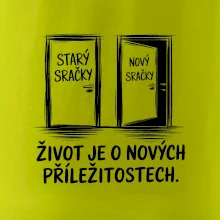 Dveře  - starý sračky - nový sračky