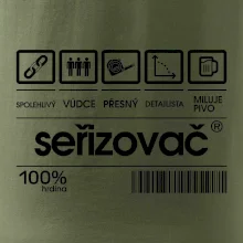 Čárový kód - seřizovač