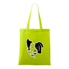 Border kólie obrys hlavy