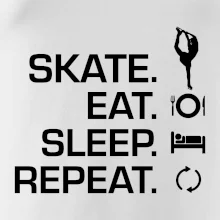Eat sleep skate - lední bruslení